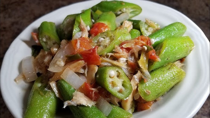 Okra and Saltfish